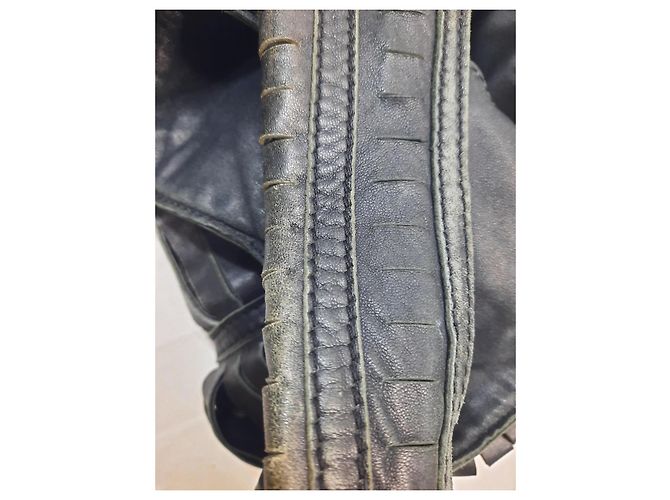 Borsa hobo Alexander Wang in pelle nera Nero - vista 4