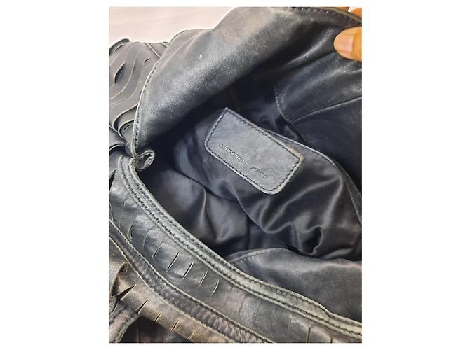 Borsa hobo Alexander Wang in pelle nera Nero - vista 5