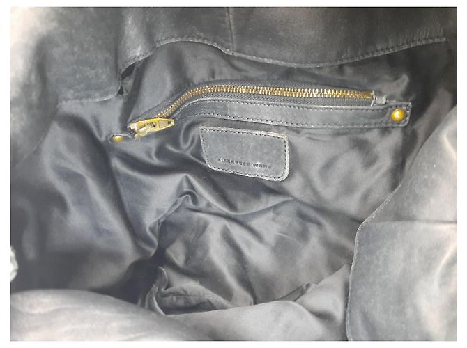 Borsa hobo Alexander Wang in pelle nera Nero - vista 6
