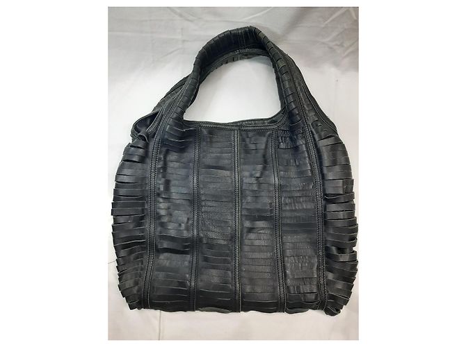 Borsa hobo Alexander Wang in pelle nera Nero - vista 7