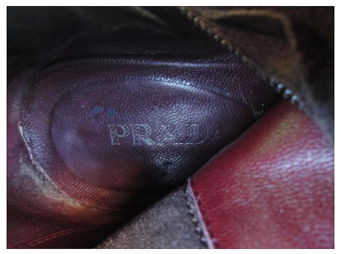 Botas Prada de ante marrón oscuro - vista 7