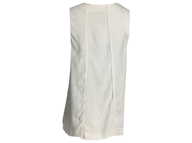 Proenza Schouler Panel-Top aus weißer Viskose Roh - Ansicht 3