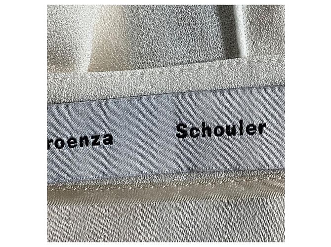 Proenza Schouler Panel-Top aus weißer Viskose Roh - Ansicht 5