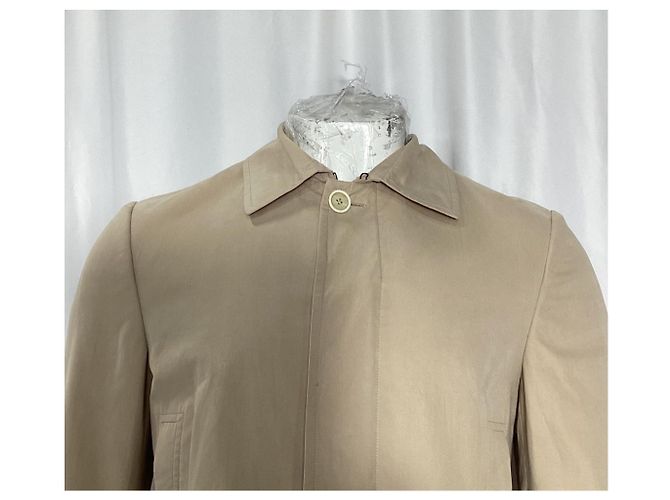 Cappotto corto Brunello Cucinelli in cotone beige - vista 10