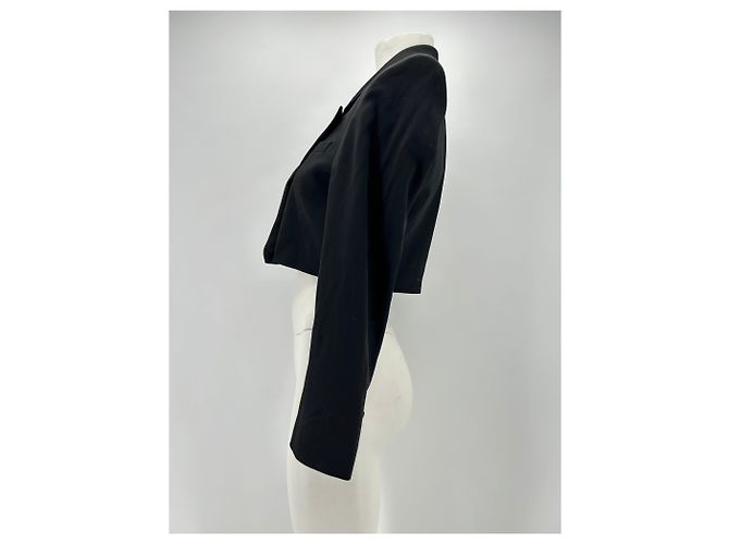 Frame Denim Chaquetas FRAME T.International S de lana Negro - vista 4