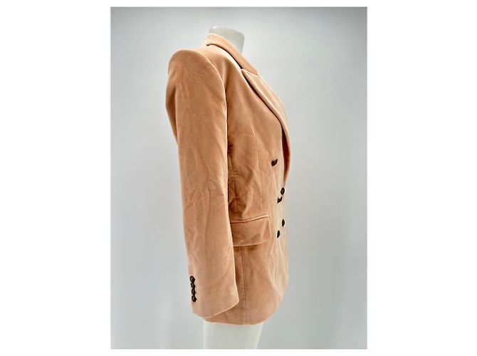 Frame Denim Giubbotti FRAME T.US 2 in cotone Rosa - vista 3
