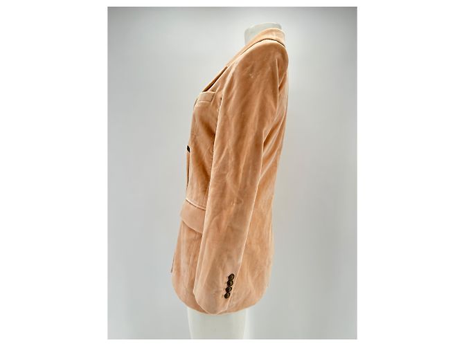 Frame Denim Giubbotti FRAME T.US 2 in cotone Rosa - vista 4