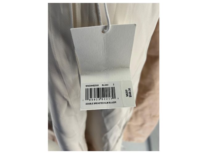 Frame Denim Giubbotti FRAME T.US 2 in cotone Rosa - vista 6