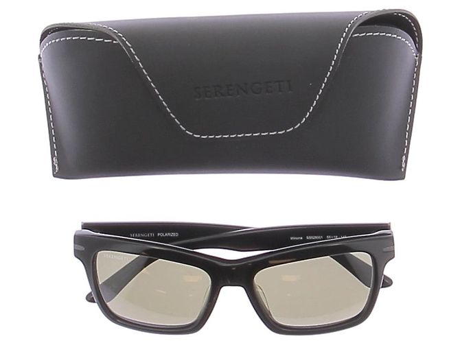 Autre Marque NON SIGNE / UNSIGNED Sunglasses T.  Plastic Black - view 7