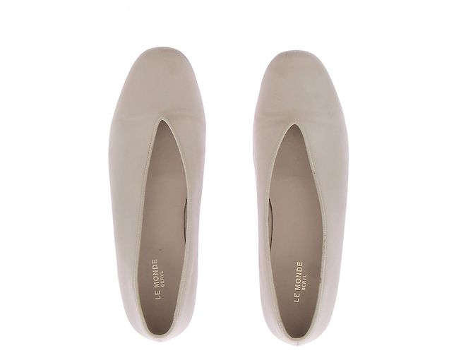 Autre Marque LE MONDE BERYL Flache Schuhe T.EU 37 Stoff Grau - Ansicht 6