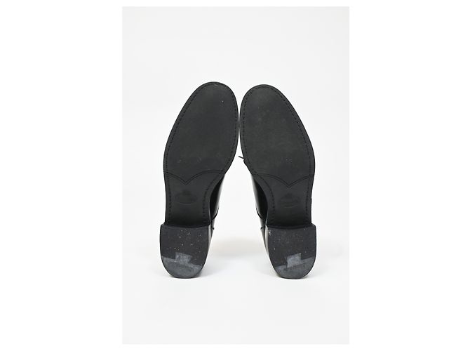 Oxfords in pelle nera di Church's con lacci Nero - vista 13