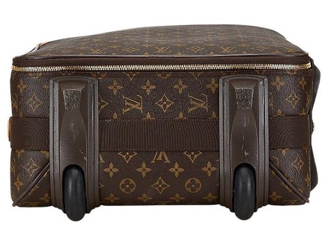 Valigia Louis Vuitton Monogram Pegase 55 Marrone - vista 3