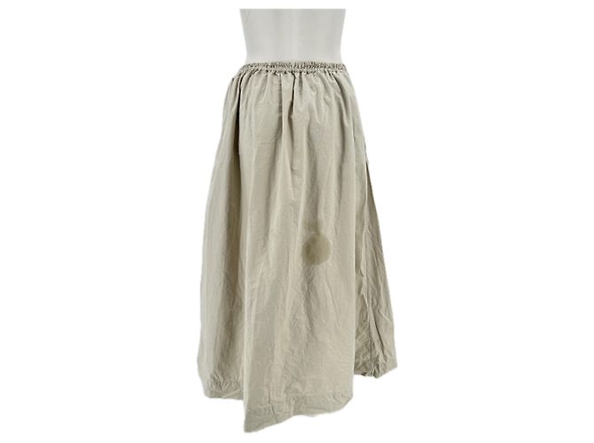 MASSIMO DUTTI Faldas T.International M Algodón - vista 2