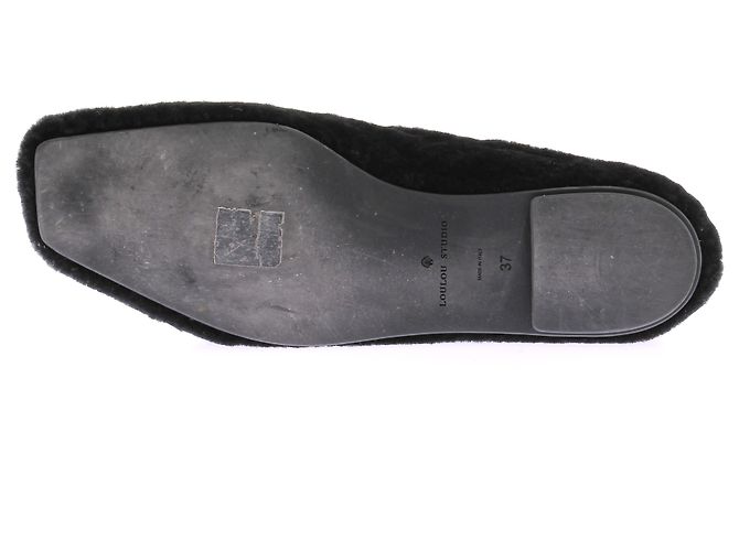 Autre Marque LOULOU STUDIO Schuhe T.EU 37 aus Lammfell Schwarz - Ansicht 7
