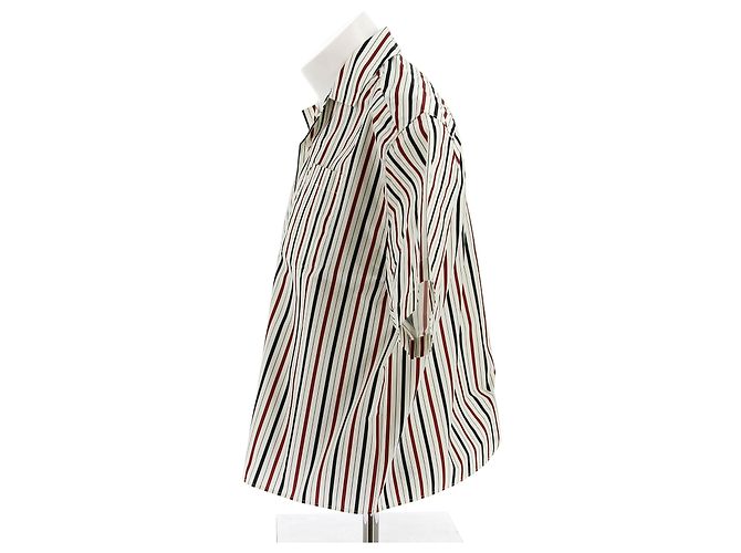 AMI Shirts T.International XS Polyester Weiß - Ansicht 4