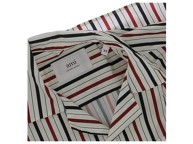 AMI Shirts T.International XS Polyester Weiß - Ansicht 5