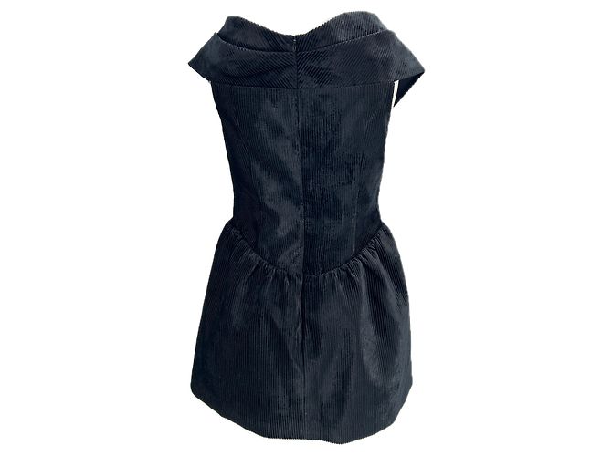 Autre Marque SHUSHU/TONG Kleider T.UK 12 Polyester Schwarz - Ansicht 2