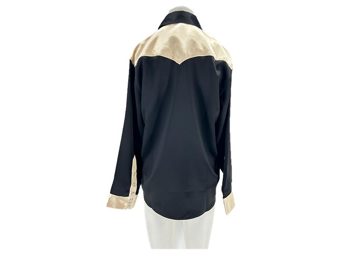 ALEXA CHUNG Tops T.Internacional M Viscosa Negro - vista 2