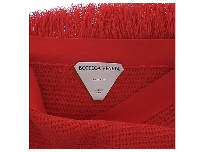 BOTTEGA VENETA Faldas T.International L Algodón Roja - vista 6
