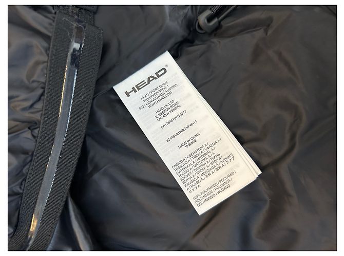 Autre Marque HEAD Coats T.International S Polyester Weiß - Ansicht 6