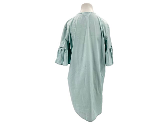 Autre Marque VER A LUA Vestidos T.Internacional XL Algodão Turquesa - vista 2
