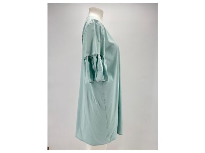 Autre Marque VER A LUA Vestidos T.Internacional XL Algodão Turquesa - vista 3