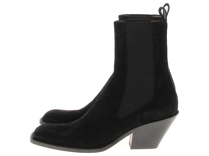 KHAITE Stivaletti T.EU 40.5 Camoscio Nero - vista 3