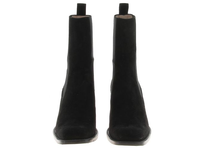 KHAITE Stivaletti T.EU 40.5 Camoscio Nero - vista 4