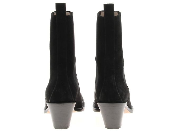 KHAITE Stivaletti T.EU 40.5 Camoscio Nero - vista 5