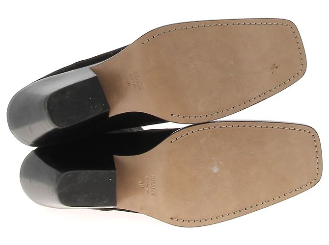 KHAITE Stivaletti T.EU 40.5 Camoscio Nero - vista 7