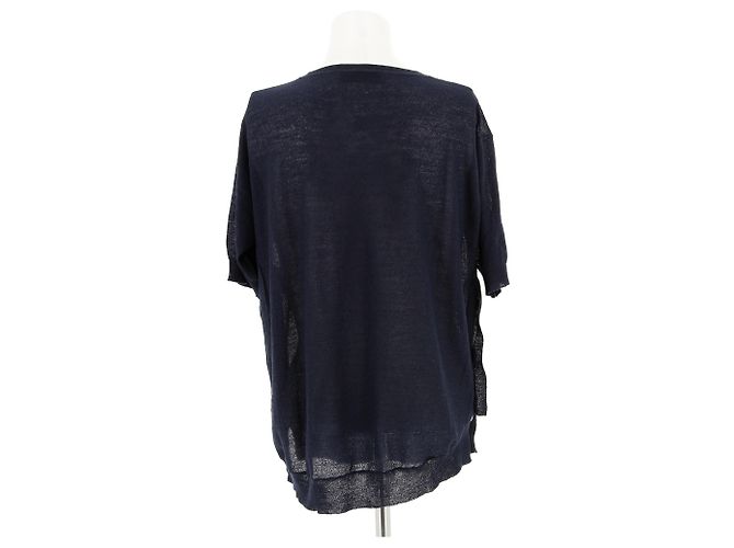 Stella Mc Cartney STELLA MCCARTNEY Tops T.FR 40 Lana Azul marino - vista 2