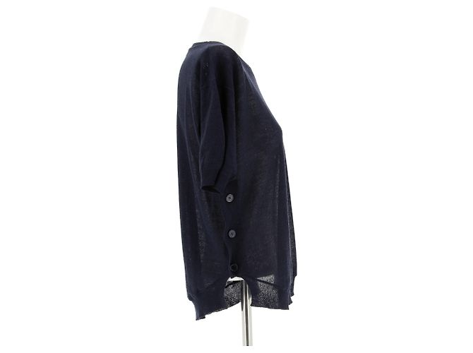 Stella Mc Cartney STELLA MCCARTNEY Tops T.FR 40 Lana Azul marino - vista 3