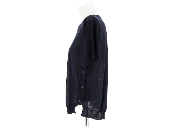Stella Mc Cartney STELLA MCCARTNEY Tops T.FR 40 Lana Azul marino - vista 4