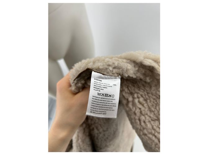 Cappotti GERARD DAREL T.0-5 2 in shearling Cammello - vista 6