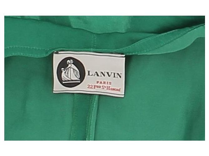 LANVIN Tops T.FR 36 Polyester Grün - Ansicht 5