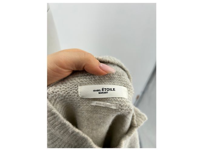 ISABEL MARANT ETOILE Strickwaren T.FR 34 Wolle Grau - Ansicht 5