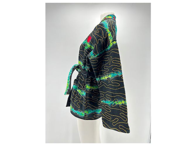 Autre Marque MONOKI Chaquetas T.International M Algodón Verde - vista 4