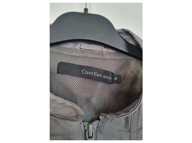 Calvin Klein Giacca Uomo Kaki Cachi - vista 3