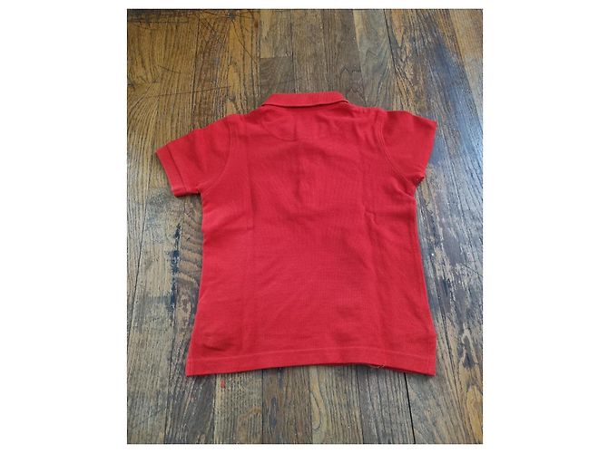 Polo Timberland Rouge en Coton à Manches Courtes Garçon - vue 2