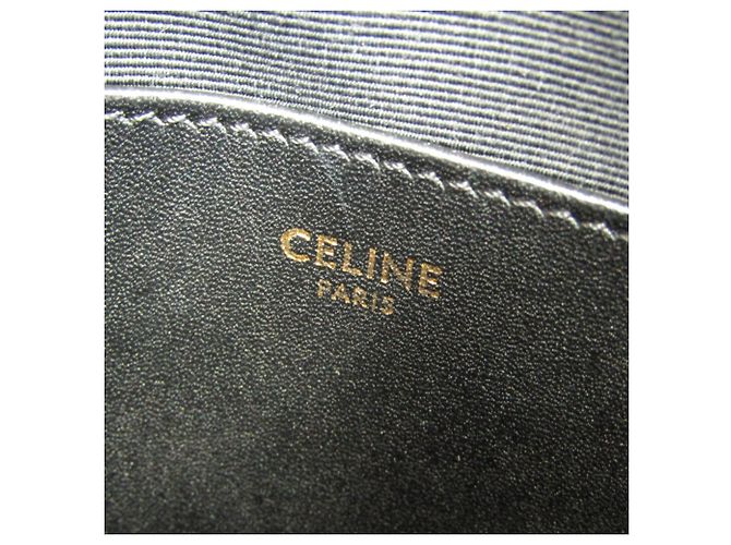 Céline Borsa a tracolla media Celine 188353BFH Nero - vista 13