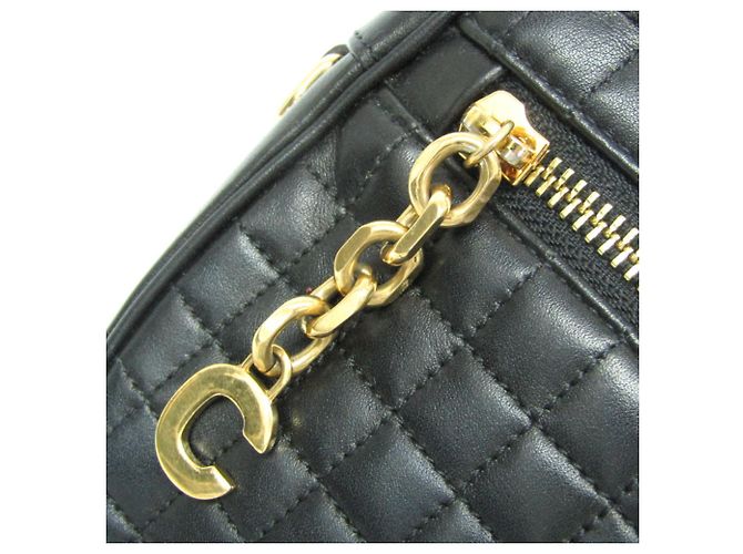 Céline Borsa a tracolla media Celine 188353BFH Nero - vista 6
