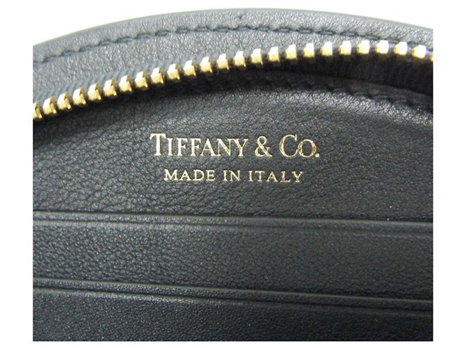 Tiffany & Co Billetera larga en forma de media luna Tiffany Negro - vista 10
