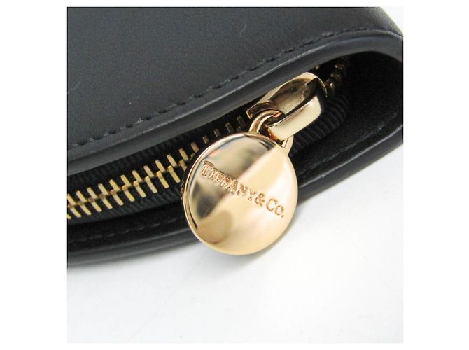 Tiffany & Co Billetera larga en forma de media luna Tiffany Negro - vista 6