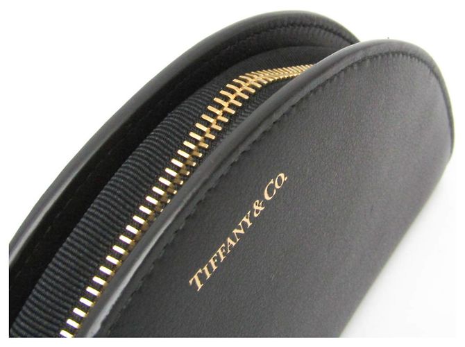 Tiffany & Co Billetera larga en forma de media luna Tiffany Negro - vista 7
