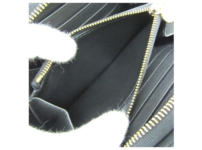 Tiffany & Co Billetera larga en forma de media luna Tiffany Negro - vista 8