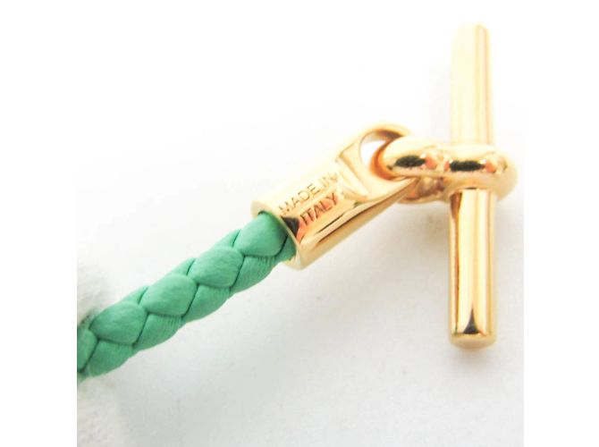 Hermès Lederarmband Hermes Glennan H071681F Golden Grün - Ansicht 6