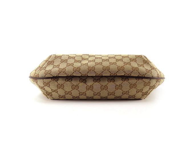 Borsa a Spalla in Tela GG Gucci Marrone - vista 4