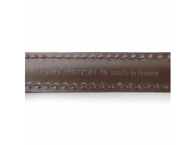 Cinghia regolabile per spalla Louis Vuitton Marrone - vista 7