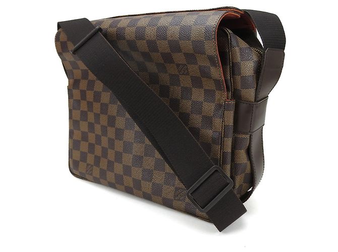 Naviglio Borsa Messenger Damier Ebene Louis Vuitton - vista 2