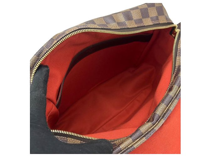Naviglio Borsa Messenger Damier Ebene Louis Vuitton - vista 3